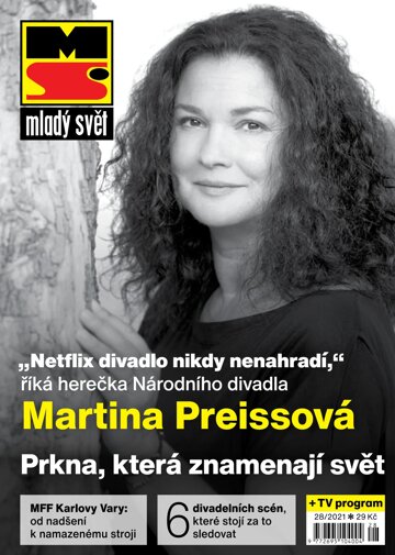 Obálka e-magazínu Mladý svět 28/2021