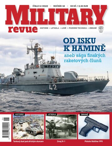 Obálka e-magazínu Military revue 6/2022