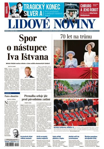 Obálka e-magazínu Lidové noviny 3.6.2022