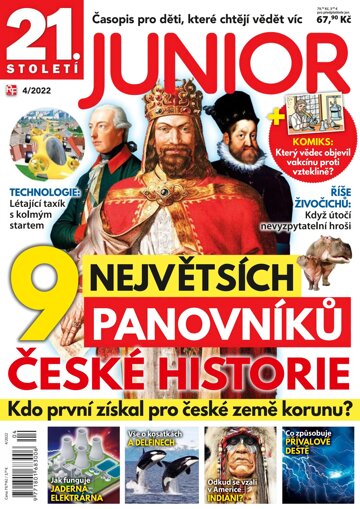 Obálka e-magazínu 21. století JUNIOR 4/22