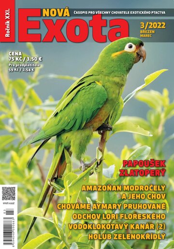 Obálka e-magazínu Nová EXOTA 3/2022
