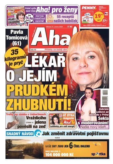 Obálka e-magazínu AHA! 21.2.2024