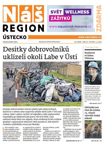 Obálka e-magazínu Náš Region - Ústecko 10/2024