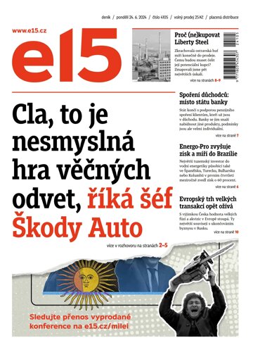 Obálka e-magazínu E15 24.6.2024