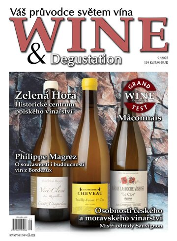 Obálka e-magazínu Wine and Degustation 9/2025
