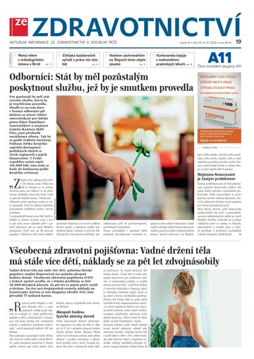 Obálka e-magazínu Ze Zdravotnictví 19/2025