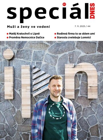 Obálka e-magazínu Magazín DNES SPECIÁL Jižní Čechy - 7.11.2025
