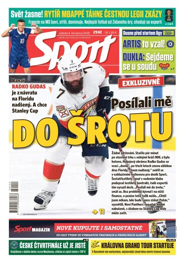 Obálka e-magazínu Sport 4.7.2026