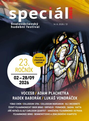 Obálka e-magazínu Magazín DNES SPECIÁL Moravskoslezský - 14.8.2026