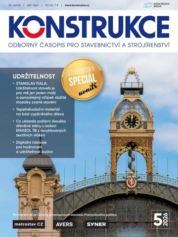 Obálka e-magazínu Konstrukce 5/2026