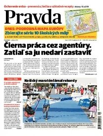 Obálka e-magazínu Pravda 7. 10. 2013