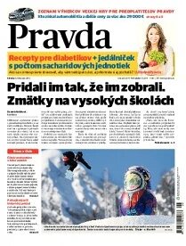 Obálka e-magazínu Pravda 5. 2. 2014