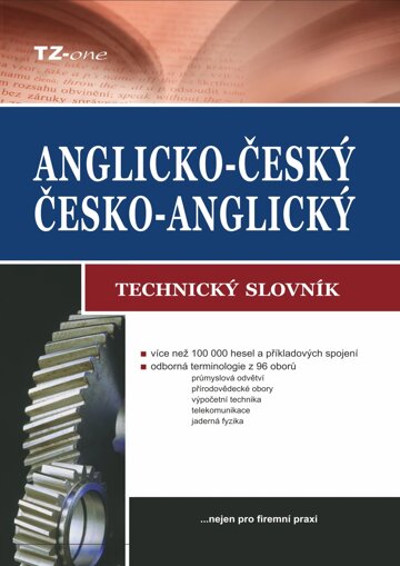 Obálka knihy Anglicko-český/ česko-anglický technický slovník