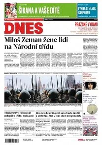 Obálka e-magazínu MF Dnes 7.11.2014