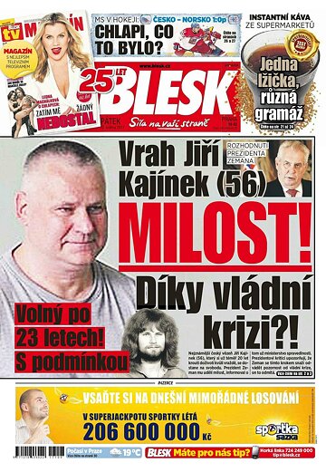 Obálka e-magazínu Blesk 12.5.2017