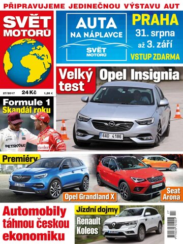 Obálka e-magazínu Svět motorů 3.7.2017