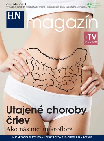 Obálka e-magazínu Prílohy HN magazín č: 44 ročník 3.