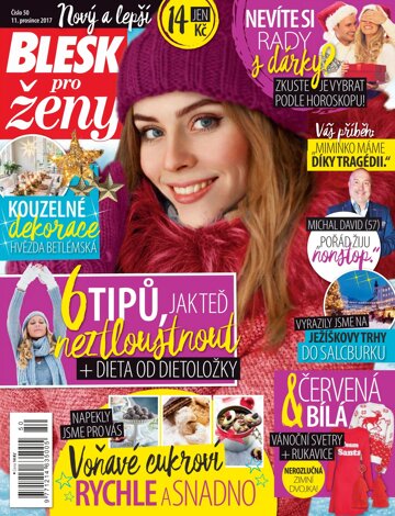 Obálka e-magazínu Blesk pro ženy 11.12.2017