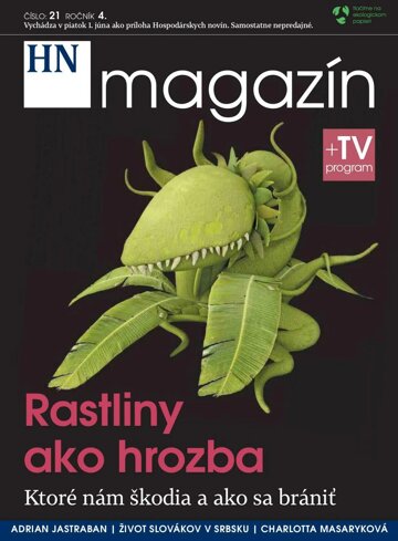 Obálka e-magazínu Prílohy HN magazín číslo: 21 ročník 4.