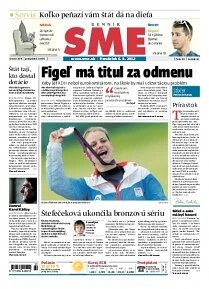 Obálka e-magazínu SME 6.8.2012