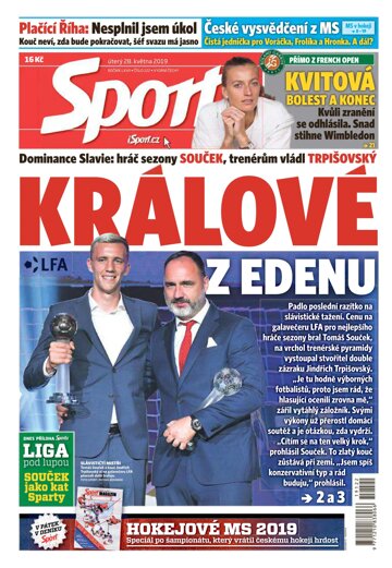 Obálka e-magazínu Sport 28.5.2019