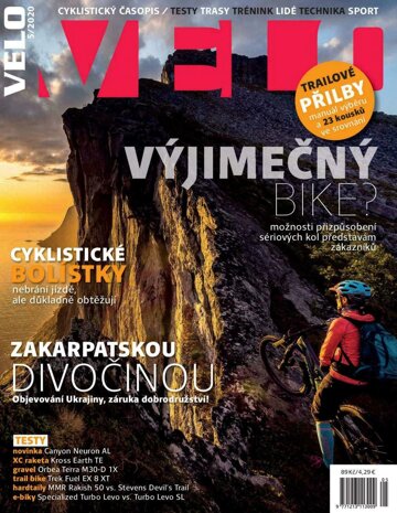 Obálka e-magazínu Velo 5/2020