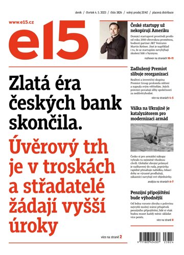 Obálka e-magazínu E15 - 4.5.2023
