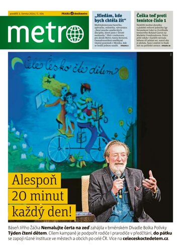 Obálka e-magazínu deník METRO 3.6.2024