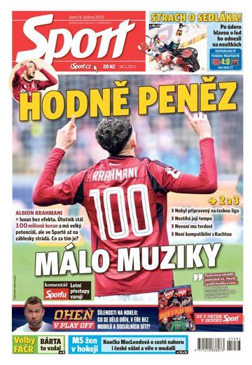 Obálka e-magazínu Sport 8.4.2025