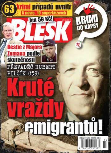 Obálka e-magazínu Blesk krimi do kapsy 5/2025