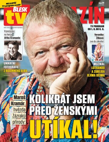 Obálka e-magazínu Blesk Tv magazín - 01.08.2025