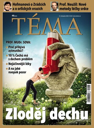 Obálka e-magazínu TÉMA 14.11.2025