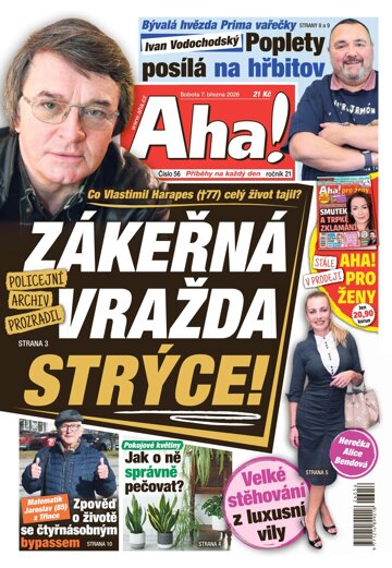 Obálka e-magazínu AHA! 7.3.2026