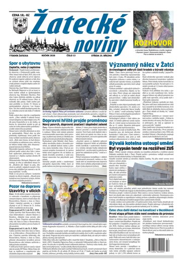 Obálka e-magazínu Žatecké noviny 13/26