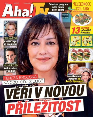 Obálka e-magazínu AHA! Tv - 01.04.2026