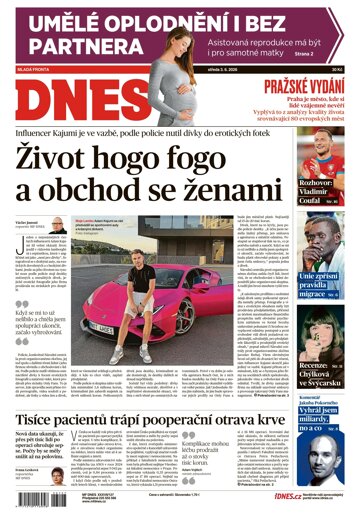 Obálka e-magazínu MF Dnes 3.6.2026