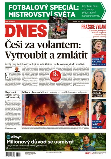 Obálka e-magazínu MF Dnes 11.6.2026