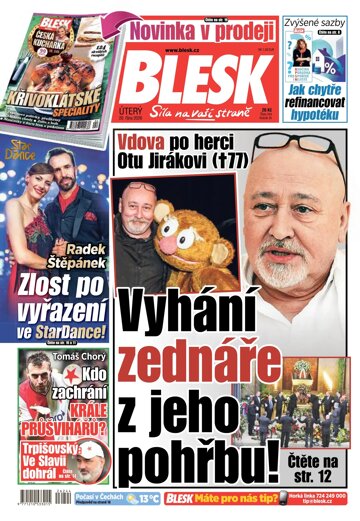 Obálka e-magazínu Blesk 20.10.2026