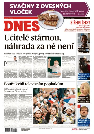 Obálka e-magazínu MF Dnes 26.10.2026