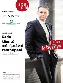 Obálka e-magazínu E15 Právo Byznys