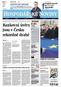 Obálka e-magazínu Hospodářské noviny 066 - 4.4.2013