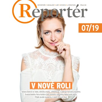 Obálka audioknihy Reportér červenec 2019