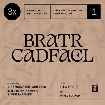Obálka audioknihy 3x Bratr Cadfael #1