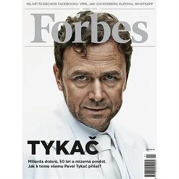 Obálka audioknihy Forbes duben 2014