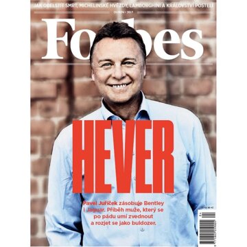 Obálka audioknihy Forbes duben 2017