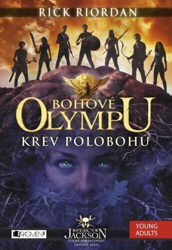 Obálka knihy Bohové Olympu – Krev polobohů