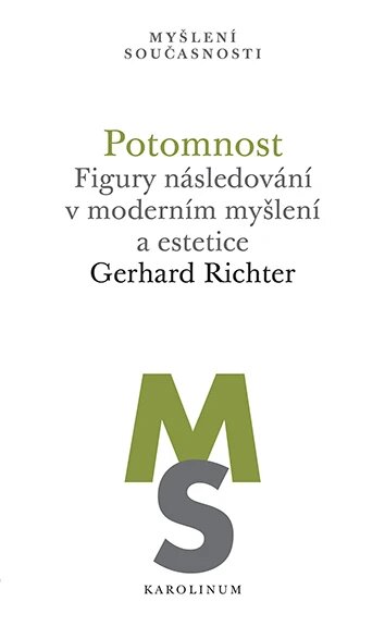 Obálka knihy Potomnost