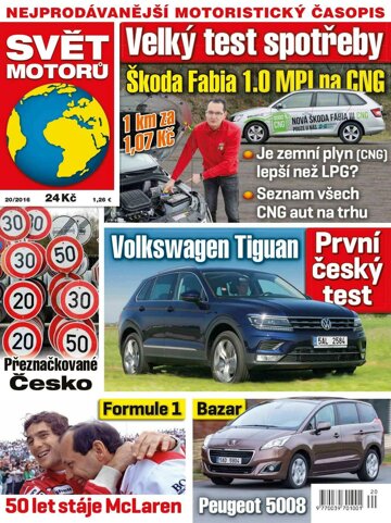 Obálka e-magazínu Svět motorů 16.5.2016