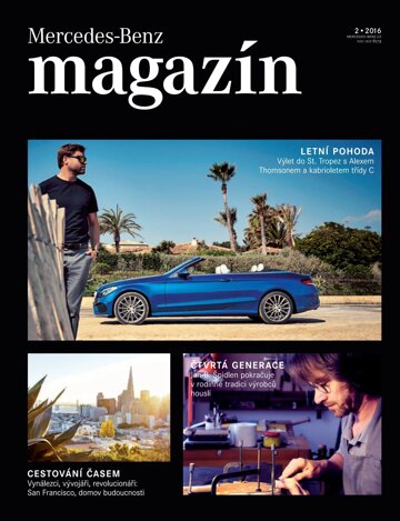 Obálka e-magazínu Mercedes-Benz magazín 2/2016