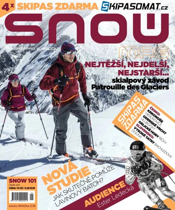 Obálka e-magazínu SNOW 101 - únor 2017